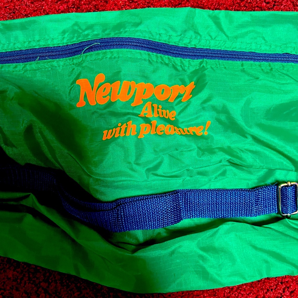 Vintage, rare, Newport duffel bag